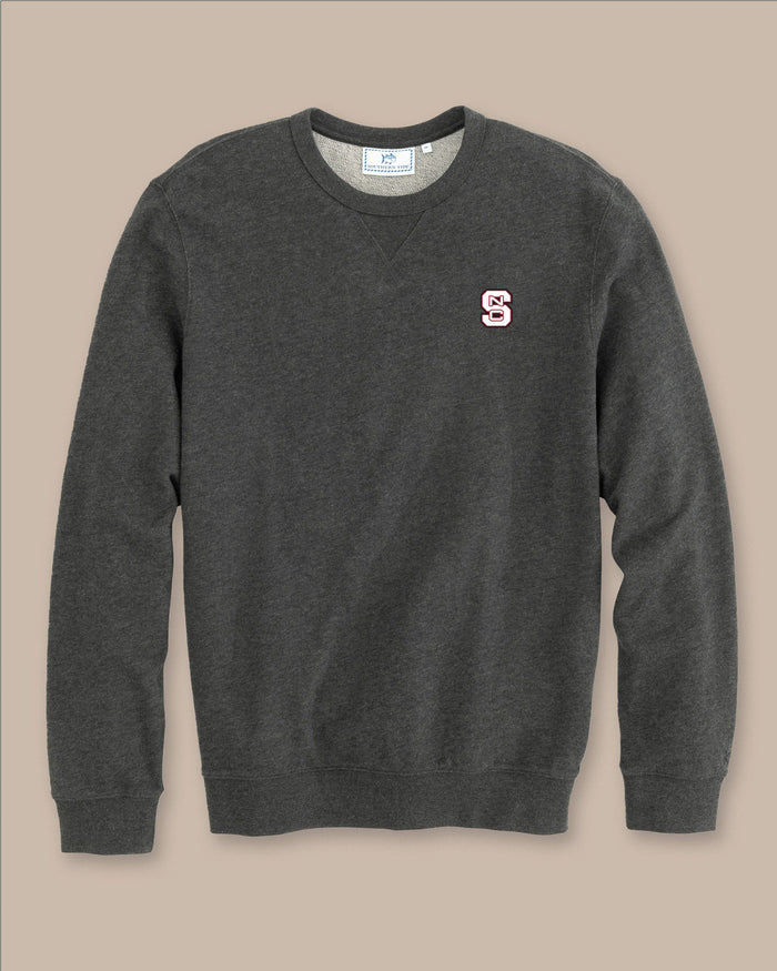 NC State Upper Deck Pullover Sweatshirt C_Outerwear Southern Tide