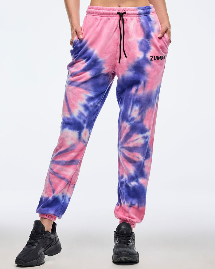 Pink/Purple # Neon Baggy Sweatpants