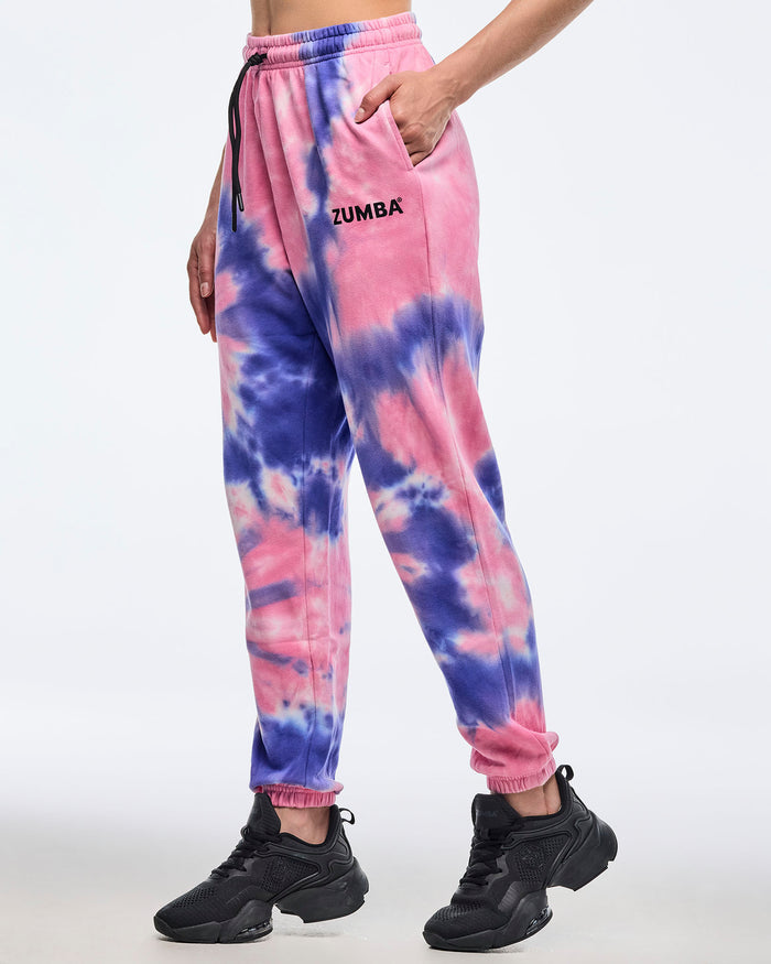 Pink/Purple # Neon Baggy Sweatpants