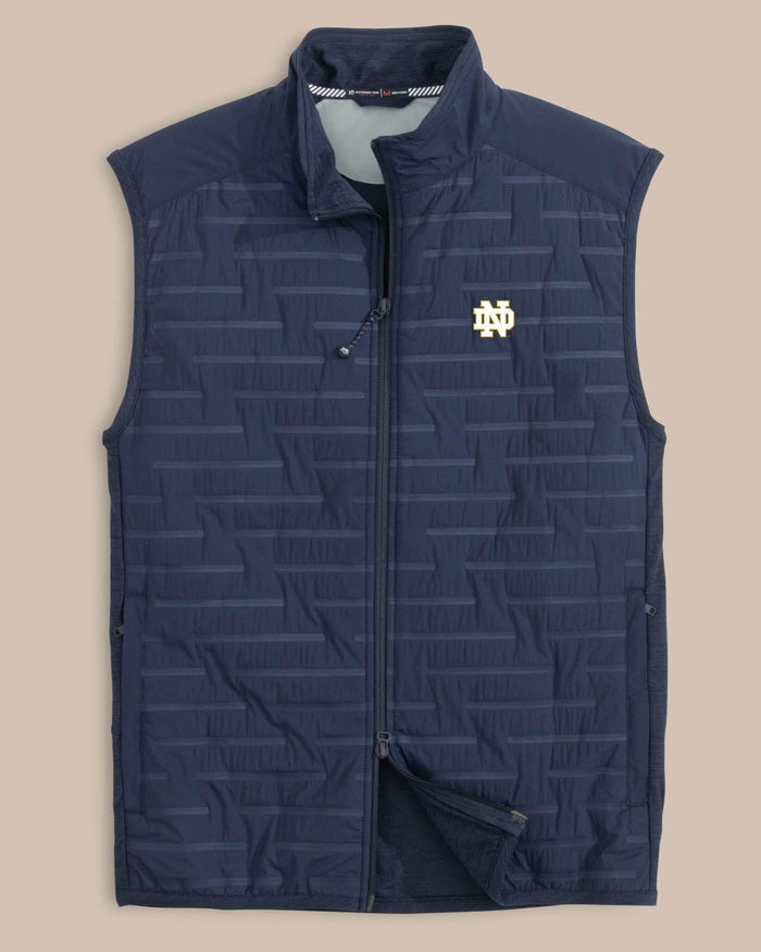 Notre Dame Fighting Irish Abercorn Vest C_Outerwear Southern Tide