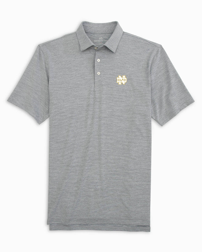 Notre Dame Fighting Irish Driver Spacedye Polo Shirt