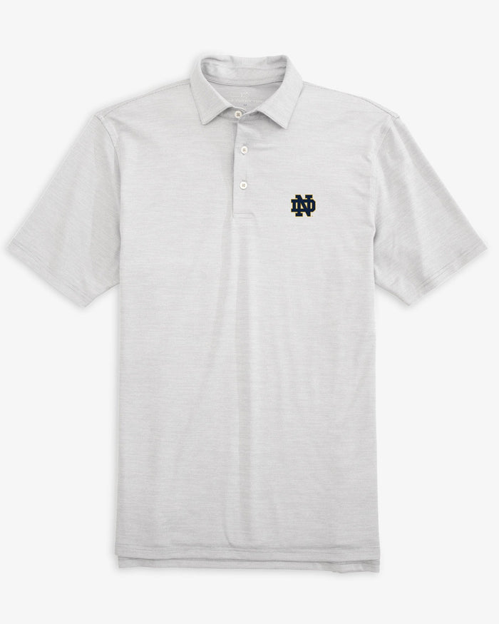 Notre Dame Fighting Irish Driver Spacedye Polo Shirt