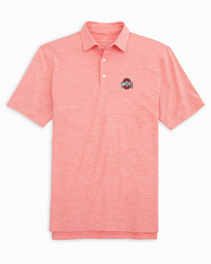 Ohio State Buckeyes Driver Spacedye Polo Shirt
