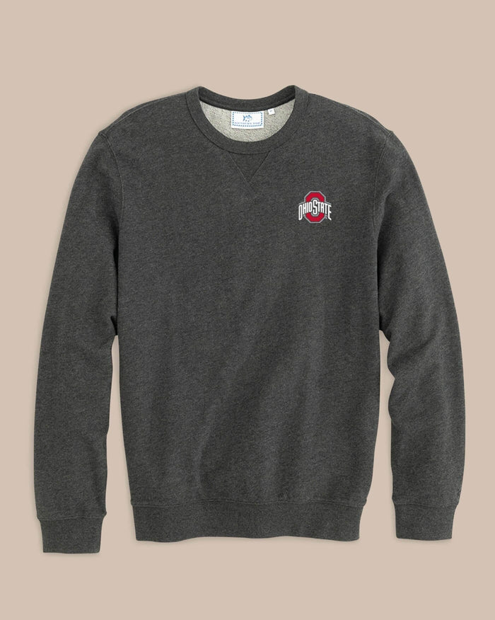 Ohio State Buckeyes Upper Deck Pullover Sweatshirt C_Outerwear Southern Tide