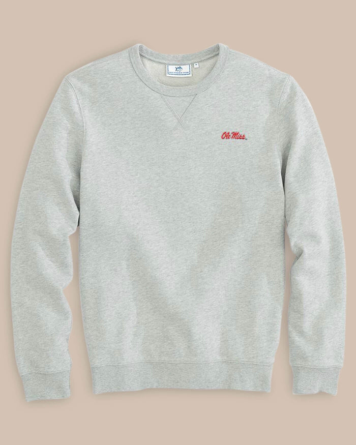 Ole Miss Upper Deck Pullover Sweatshirt C_Outerwear Southern Tide