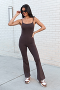 Out And About Brown Active Onesie FINAL SALE