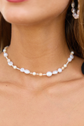 Pearl & Petal Necklace