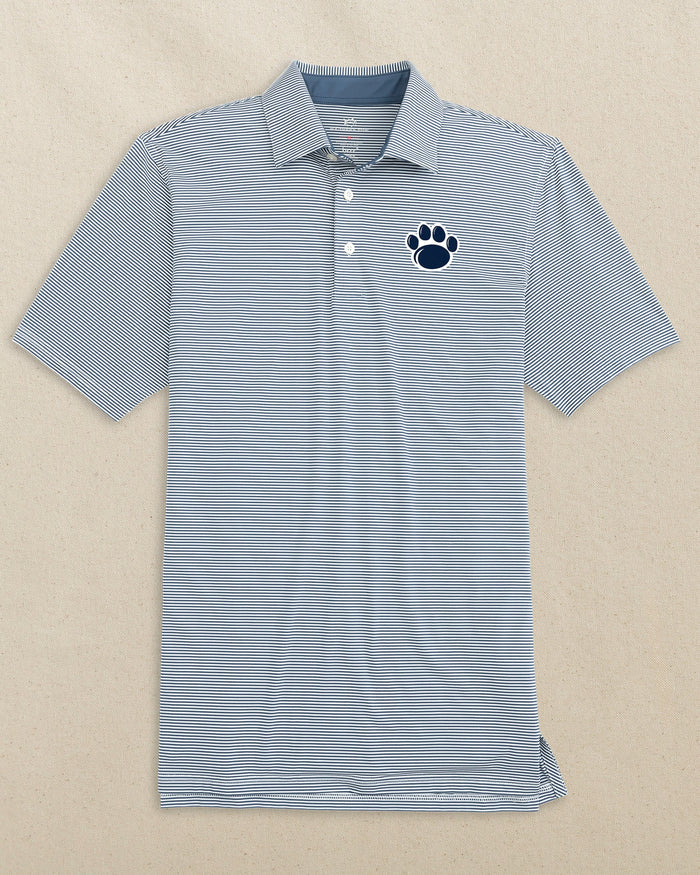 Penn State Nittany Lions brrr°®-eeze Meadowbrook Stripe Polo C_Polo Shirts Southern Tide