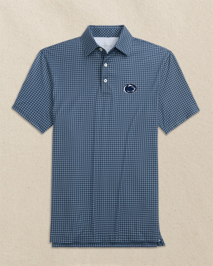 Penn State Nittany Lions Driver Dunes Edge Plaid Polo C_Polo Shirts Southern Tide