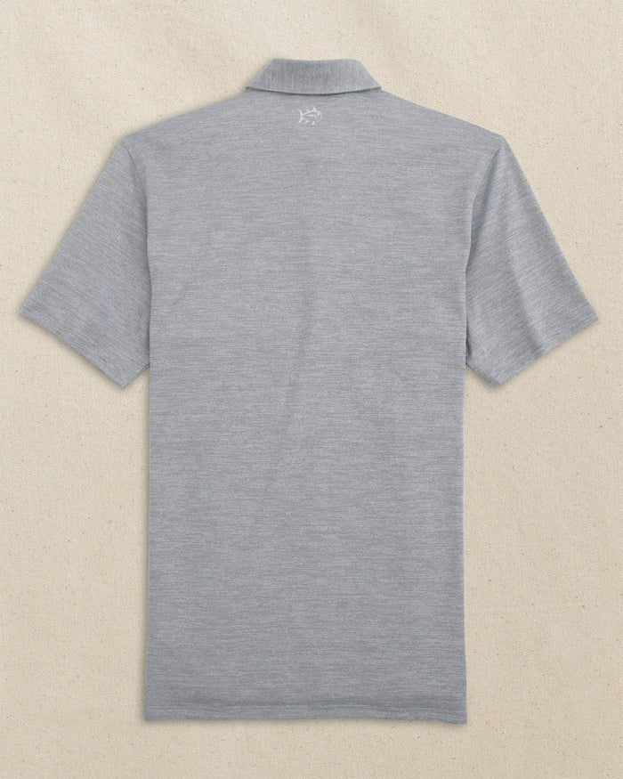 The back view of the Southern Tide Penn State Nittany Lions Driver Spacedye Polo by Southern Tide - Navy