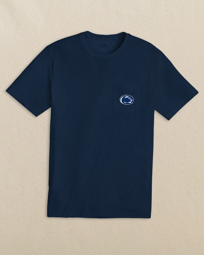 Penn State Nittany Lions Embroidered Short Sleeve T-Shirt C_T-Shirts Southern Tide