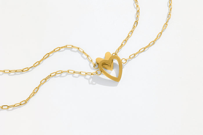 Perfect Fit Heart Bracelet Set