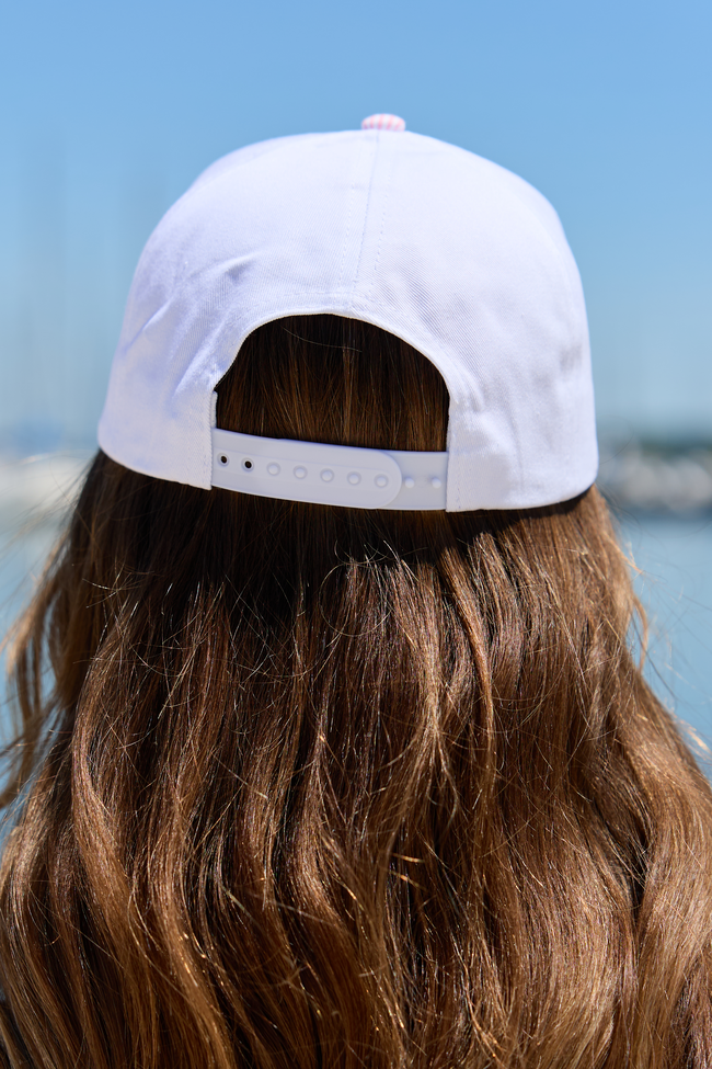 Pink Striped America Hat