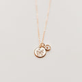 Poppy Necklace with Mustard Seed