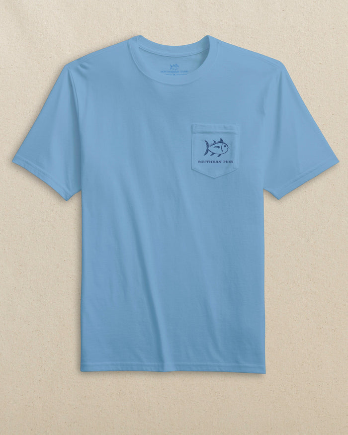The front view of the Southern Tide Prop Wash Short Sleeve T-Shirt by Southern Tide - Ocean Channel