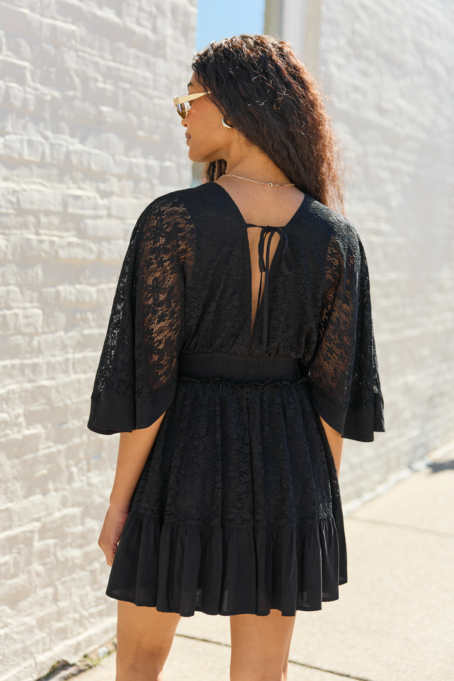 Riverly Black Lace Dress FINAL SALE