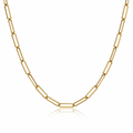 Shirin Gold Paperclip Chain Necklace