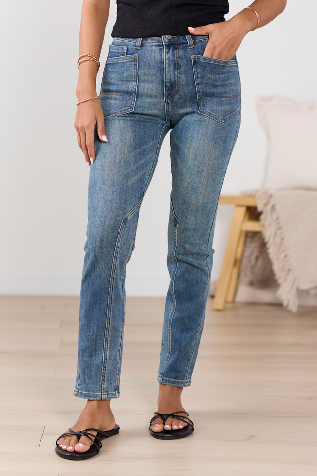 Sidney Dark Wash Skinny Jeans FINAL SALE
