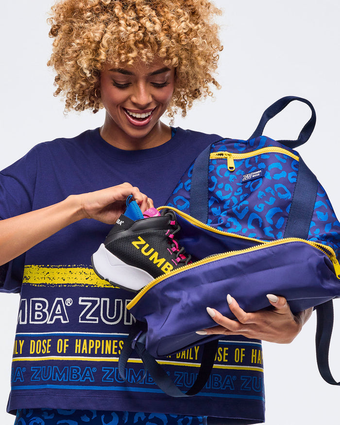 Navy/Blue # Sizzlin' 2-Way Bag With Shoe Compartment