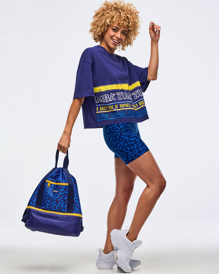 Navy/Blue # Sizzlin' 2-Way Bag With Shoe Compartment