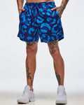 Navy/Blue # Sizzlin' Men's Mesh Shorts