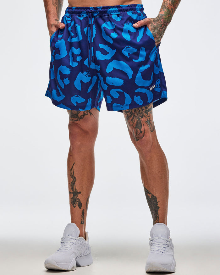 Navy/Blue # Sizzlin' Men's Mesh Shorts