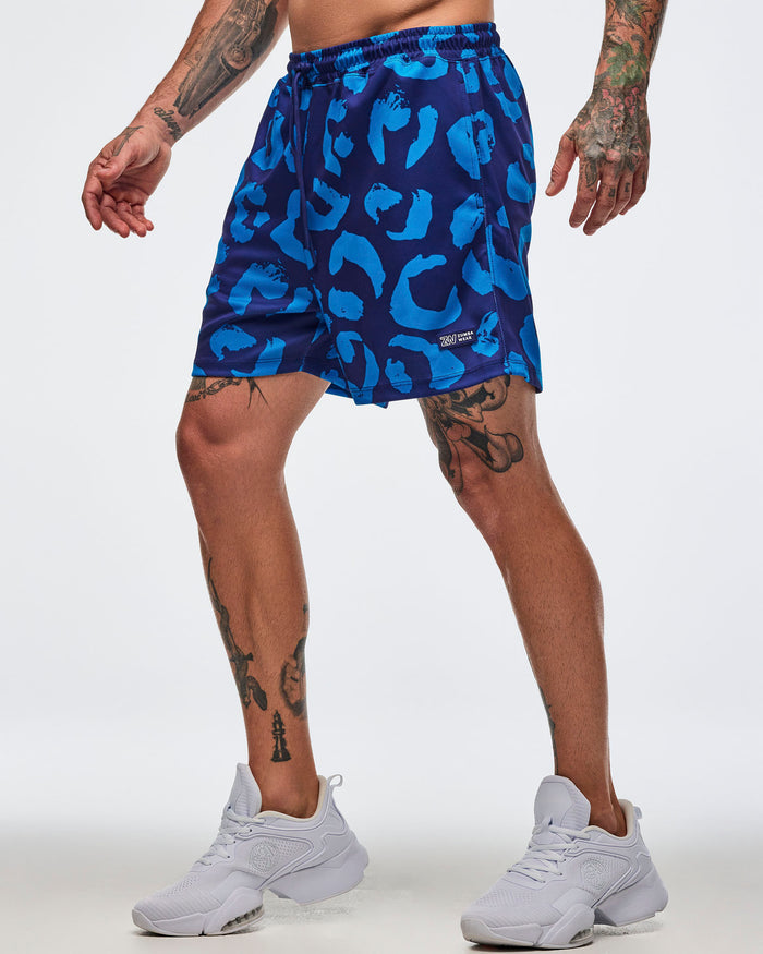 Navy/Blue # Sizzlin' Men's Mesh Shorts