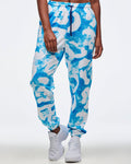 Blue/White # Sizzlin' Slouch Sweatpants