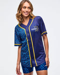 Navy/Blue # Sizzlin' Unisex Baseball Jersey