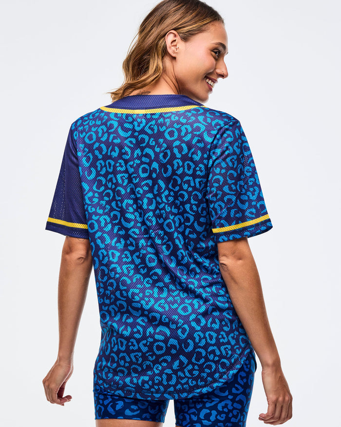 Navy/Blue # Sizzlin' Unisex Baseball Jersey