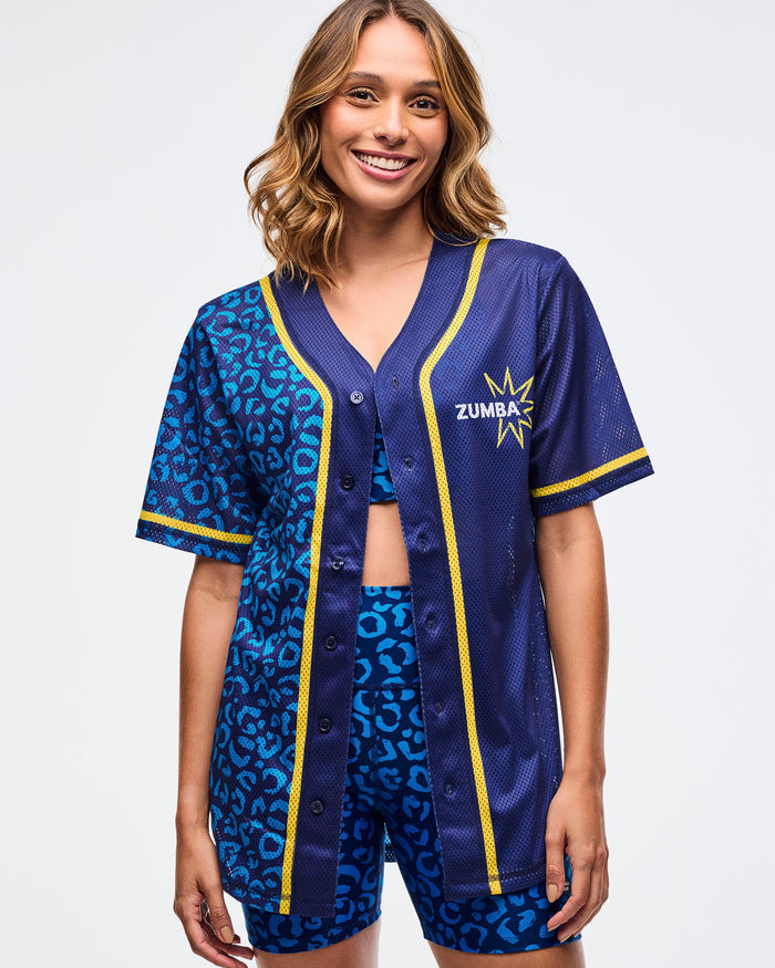Navy/Blue # Sizzlin' Unisex Baseball Jersey