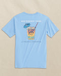 The back view of the Southern Tide Skipjack Sunset Cocktail Short Sleeve T-Shirt by Southern Tide - Ocean Channel
