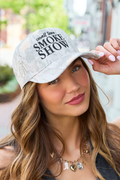 Small Town Smoke Show Camo Trucker Hat FINAL SALE