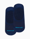 Solette accollate uomo cotone royal tinta unita - Gallo 1927 - Official Online Shop