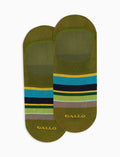 Solette uomo cotone leggerissimo cactus righe multicolor - Gallo 1927 - Official Online Shop