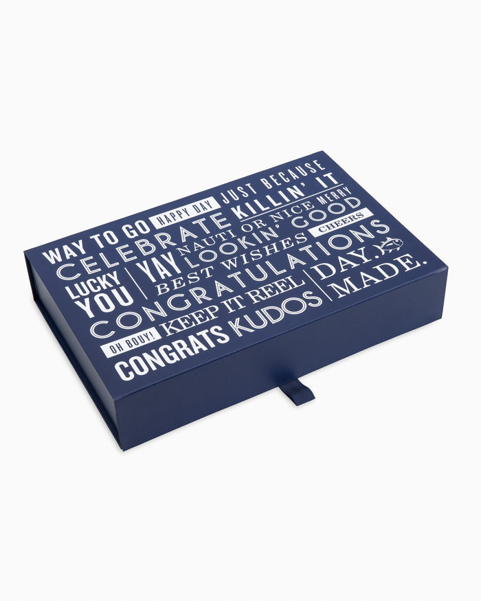The large closed view of the Southern Tide Graphic Gift Boxes One Size - Multi