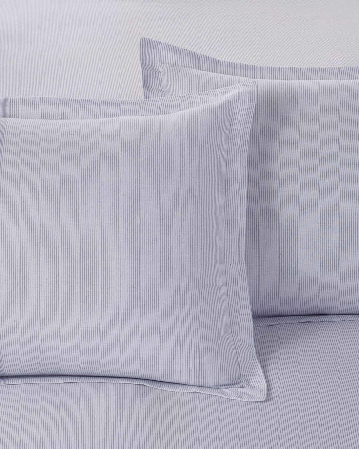 The front view of the Southern Tide Southern Tide Laurel Grove Comforter Set by Southern Tide - Blue