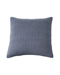 The front view of the Southern Tide Laurel Grove Euro Sham by Southern Tide - Navy