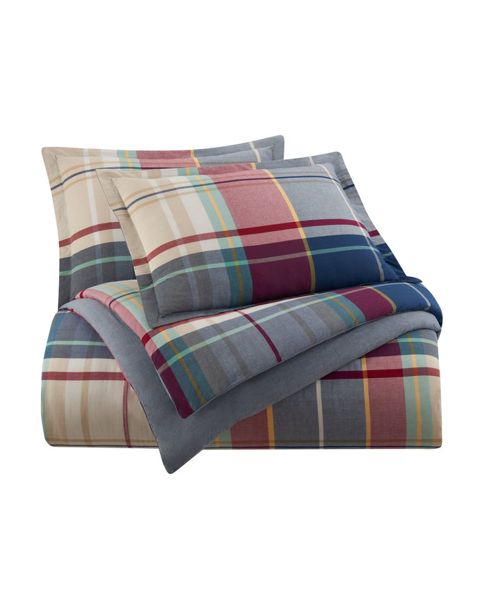 The front view of the Southern Tide Raleigh Comforter Set by Southern Tide - Multi