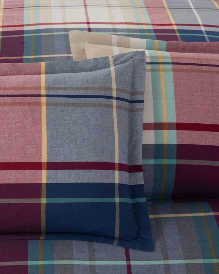 The front view of the Southern Tide Raleigh Comforter Set by Southern Tide - Multi