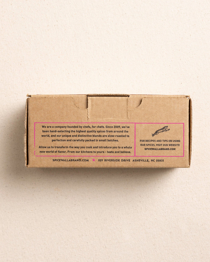 The back view of the Spicewalla Grill & Roast 3 Pack Gift Set at Southern Tide - Natural