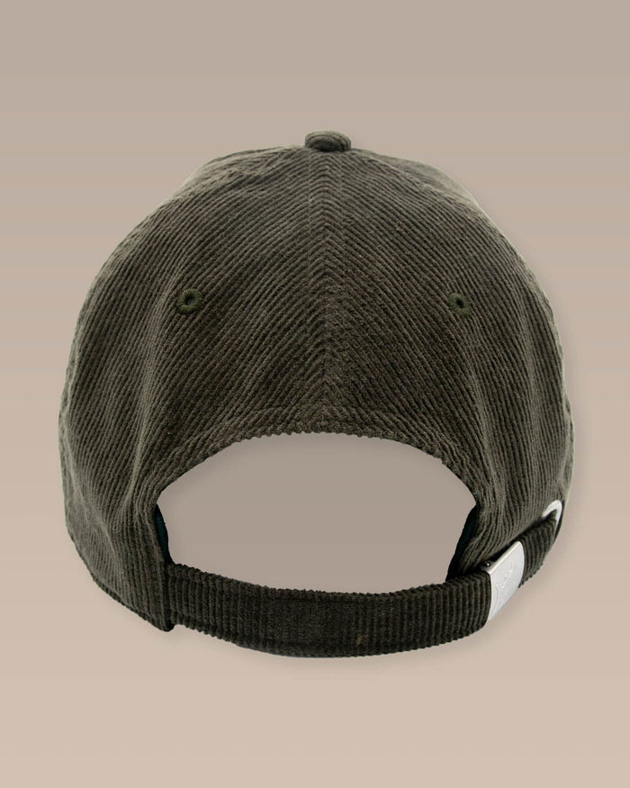 The back view of the Southern Tide ST Corduroy Hat by Southern Tide - Gulf Green