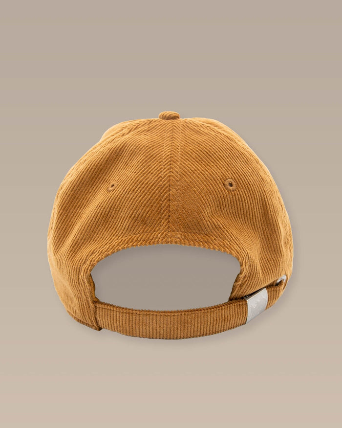 The back view of the Southern Tide ST Corduroy Hat by Southern Tide - Hazelnut Khaki