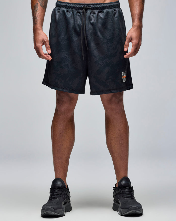 Black/Gray # STRONG iD Men's Shorts - Black/Gray