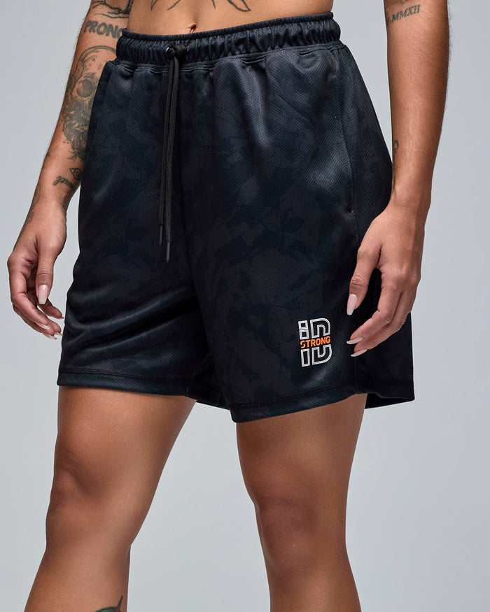 Black/Gray # STRONG iD Men's Shorts - Black/Gray