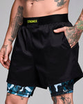 Multi # STRONG iD Men's Shorts With Inner Liner