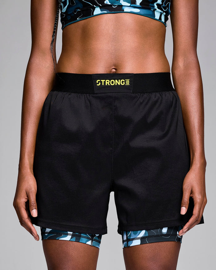 Multi # STRONG iD Men's Shorts With Inner Liner