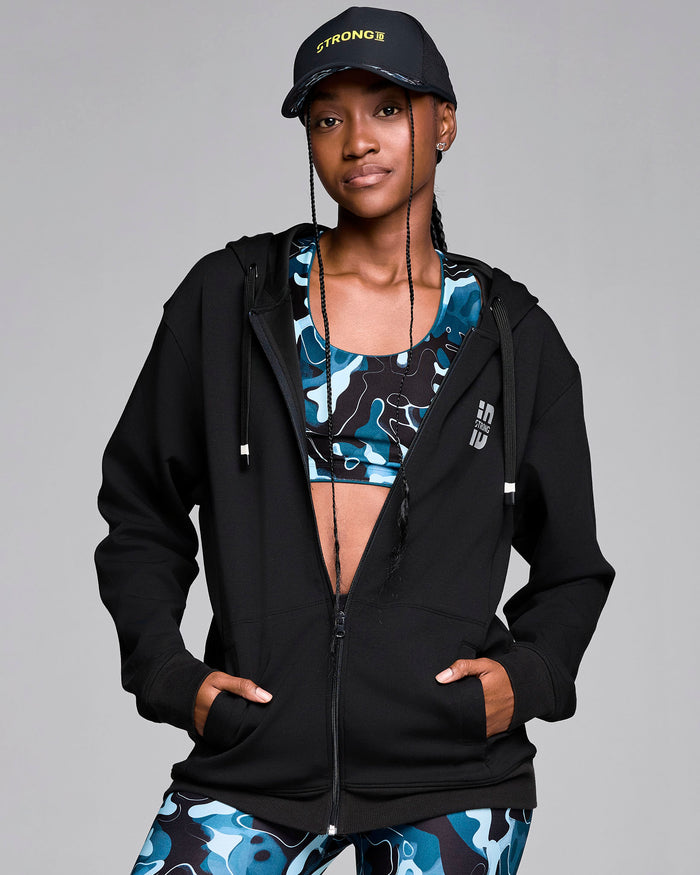 Black # STRONG iD Performance Hat