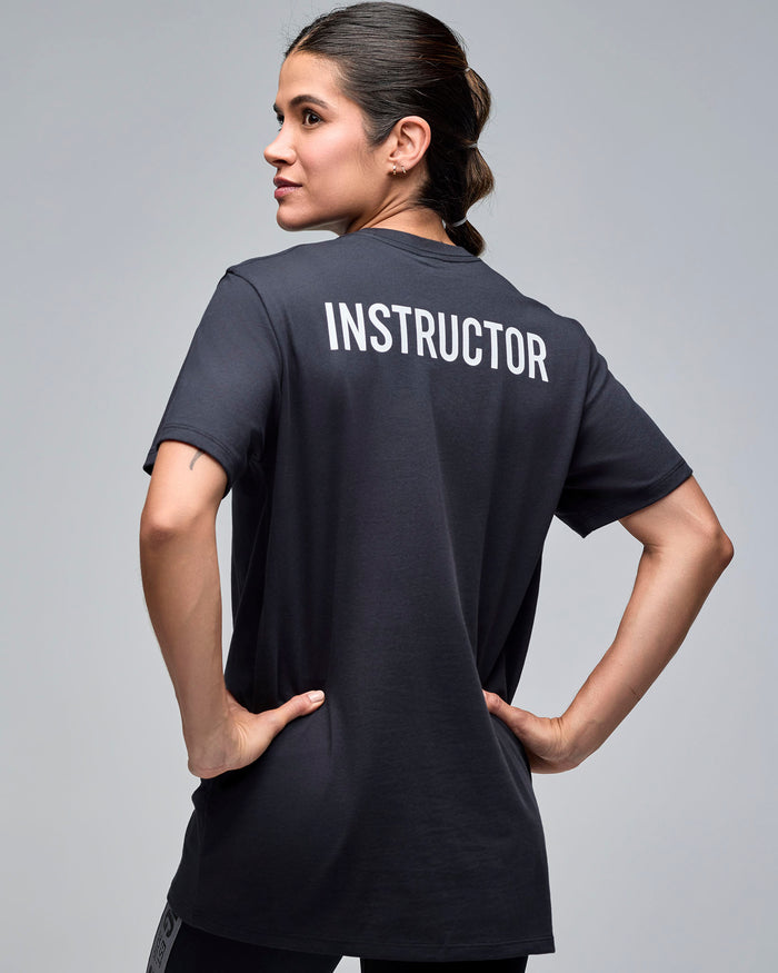 Bold Black # STRONG iD Unisex Crew Neck Tee - Bold Black