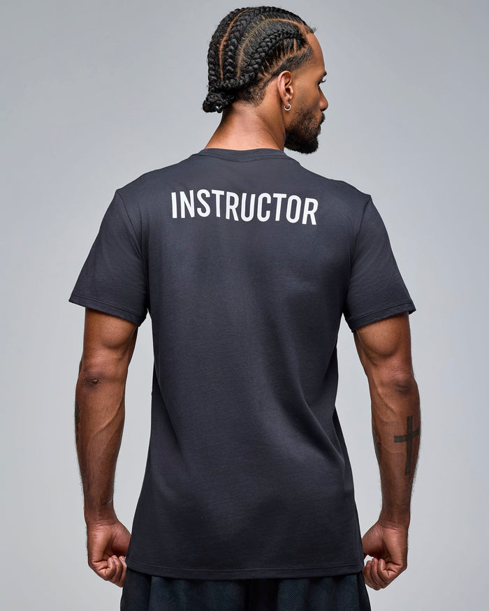 Bold Black # STRONG iD Unisex Crew Neck Tee - Bold Black